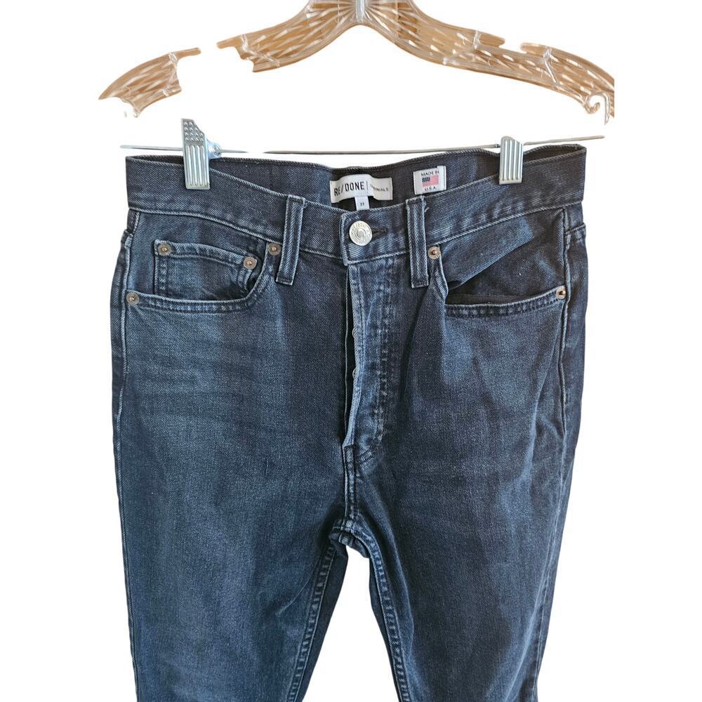 Re/done High Rise Ankle Crop Womens size 27 - Picture 3 of 11